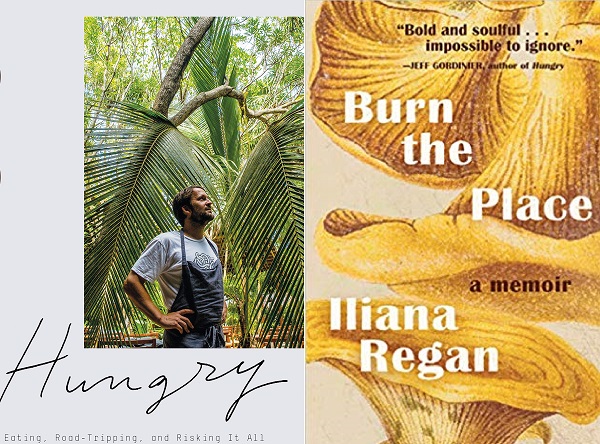 Covers of Chef Iliana Regan's and journalist Jeff Gordinier's books 